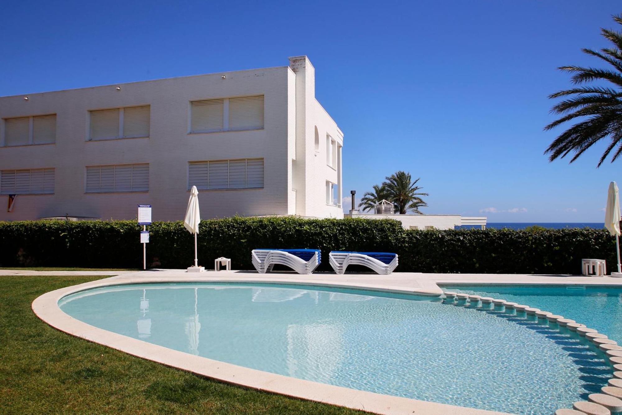 At014 A Pocos Metros De La Playa, Equipamiento Completo, Piscina Comunitaria Villa Torredembarra Exterior photo